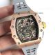 Copy Richard Mille RM011 Flyback Chronograph - Felipe Massa Watch Rose Gold Grey Tape Watch(2)_th.jpg